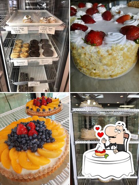 La Dolce Bakery offers a selection of desserts