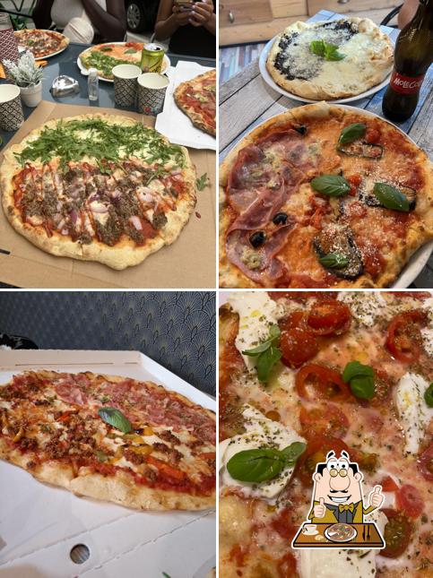 Choisissez des pizzas à Giovanni Pizza Nice