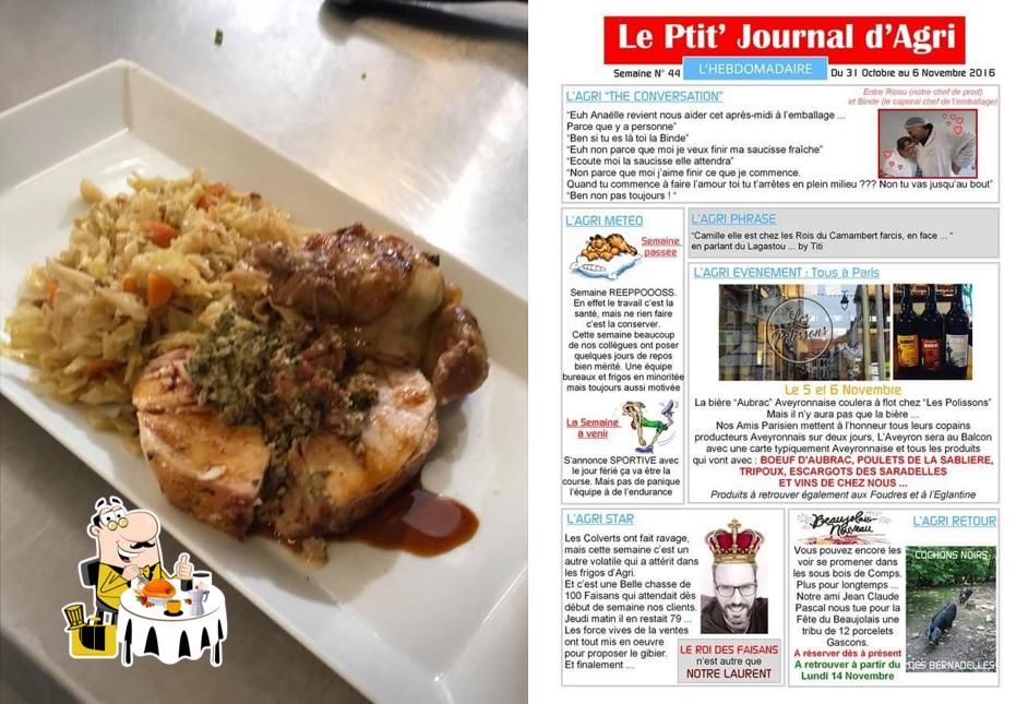 Блюда в "Les Polissons"
