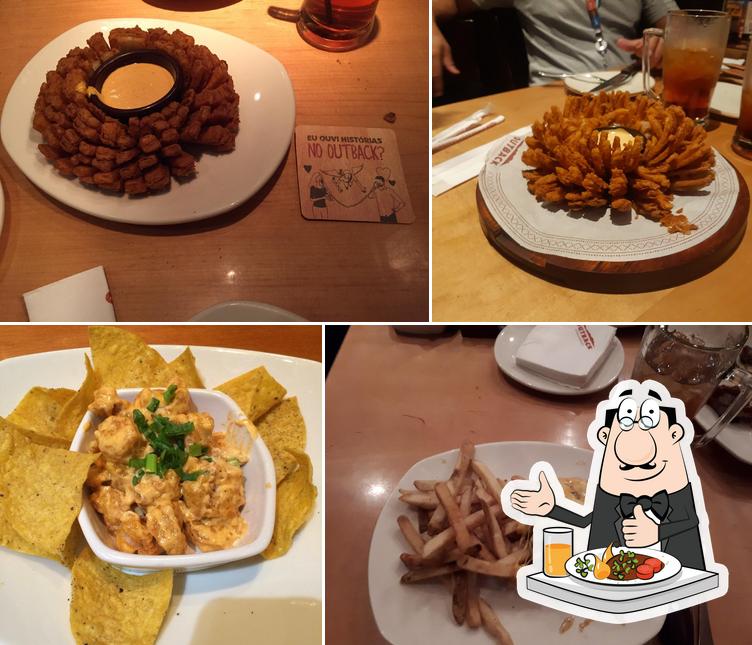 Platos en Outback Steakhouse - (Shopping Metropolitano Barra)