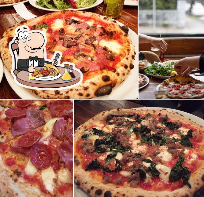 Get pizza at Via Tevere Pizzeria