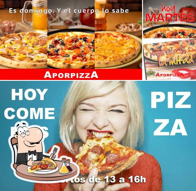 Order pizza at AporpizzA