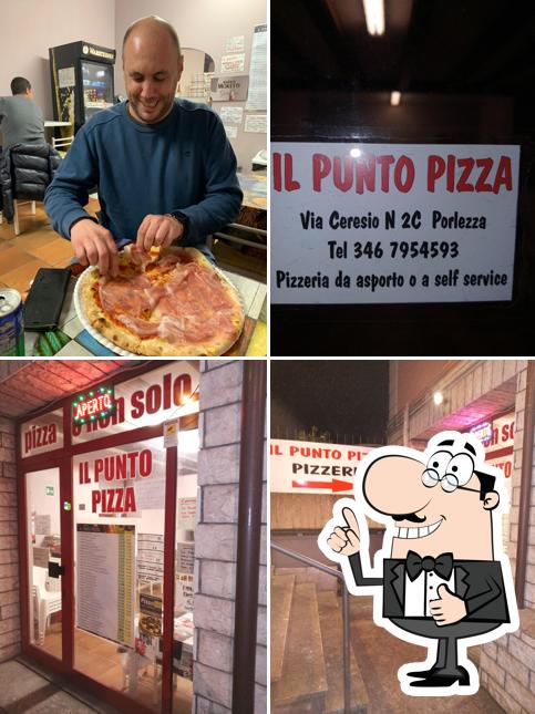 Look at the image of Il punto pizza