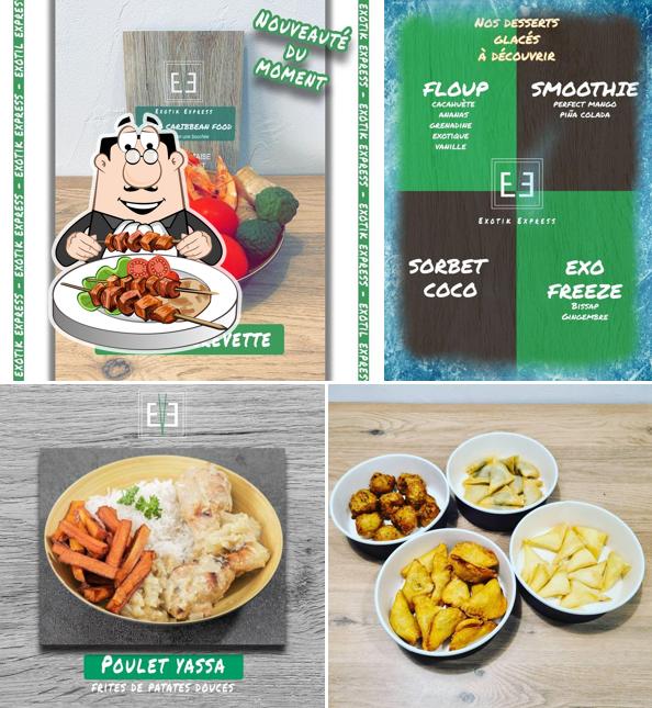 Plats à Exotik Express