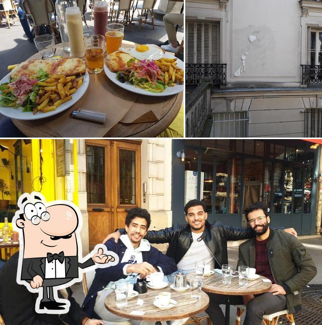 Installez-vous à l'une des tables de Francis Labutte
