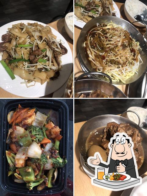 Meals at Light Bulb Asian Cafe