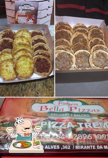 Comida em Bella Pizzas