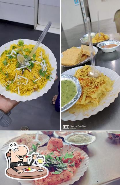 Food at Gandhi Khaman House