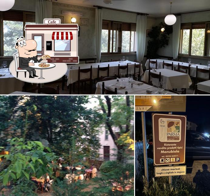 Ristorante Manubiola si caratterizza per la esterno e interni