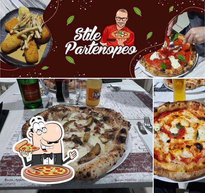 Choisissez des pizzas à Stile Partenopeo