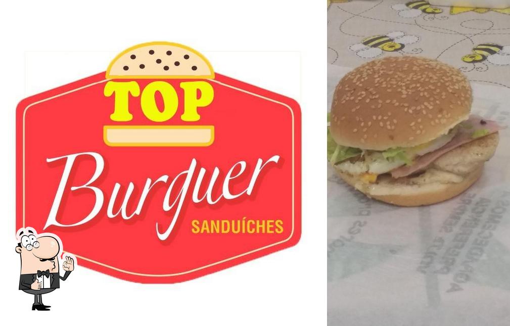 See this picture of Top Burger