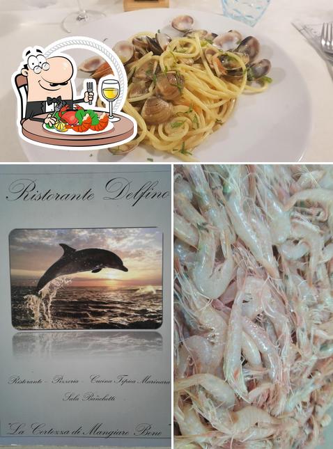 Prova la cucina di mare a Ristorante pizzeria Delfino