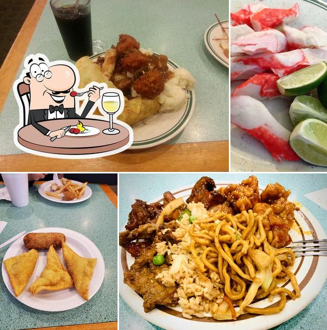 Food at Super CHINA BUFFET