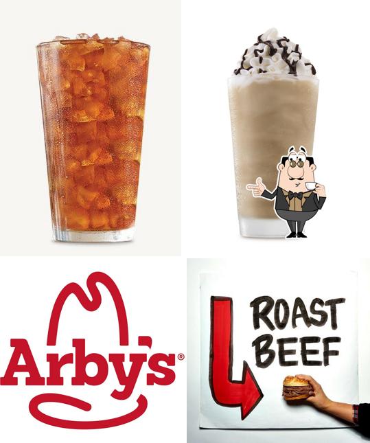 Enjoy a beverage at Arby's