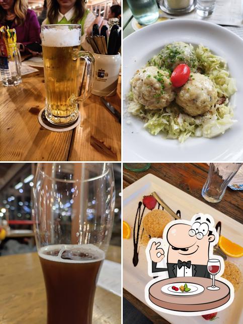 Cibo al Biergarten caldaro/bolzano