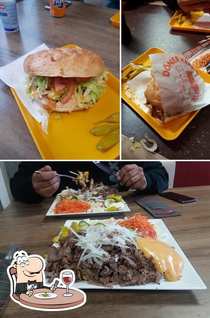 Nourriture à Döner Kebab