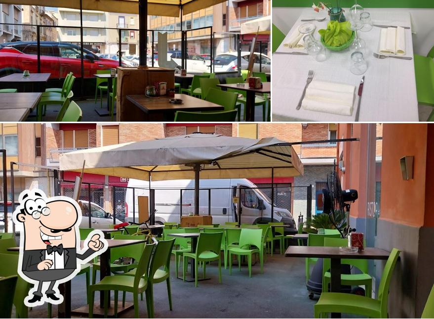 Gli interni di Green Bar Ristorante