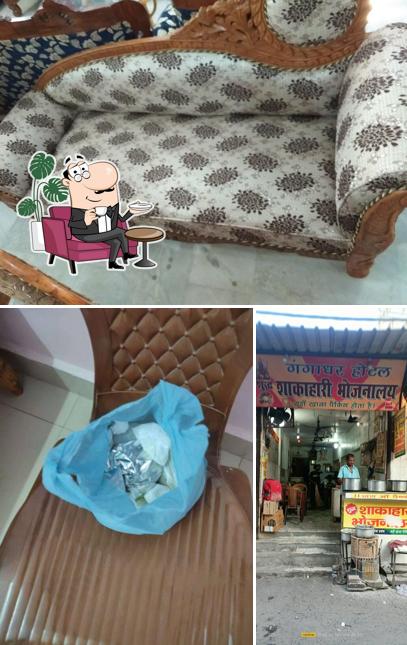 Gangadhar Hotel is distinguished by interior and exterior