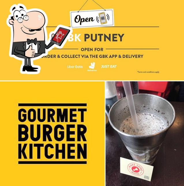 Gourmet Burger Kitchen, 333 Putney Bridge Road in London Restaurant