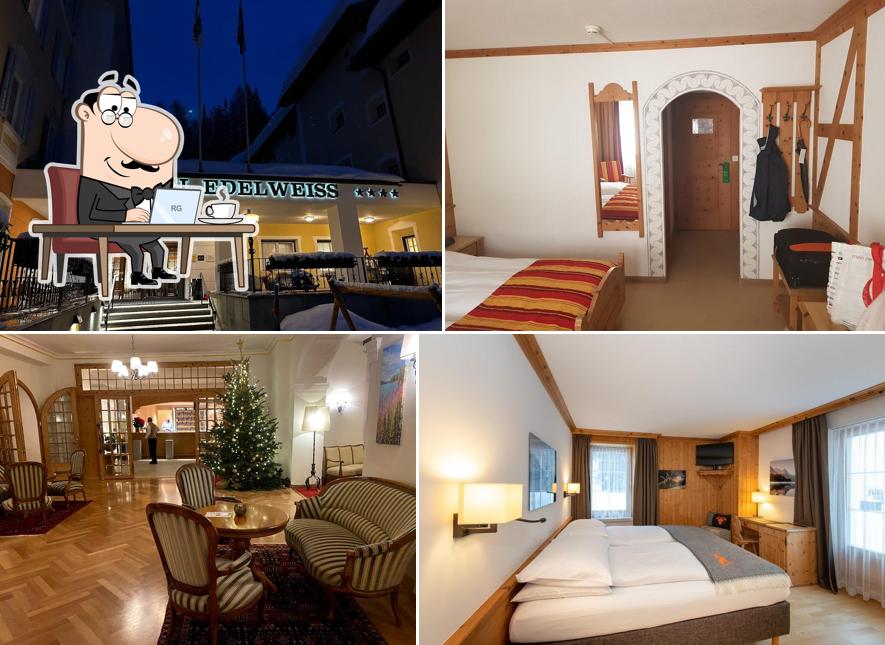 Dai un'occhiata agli interni di Hotel Edelweiss