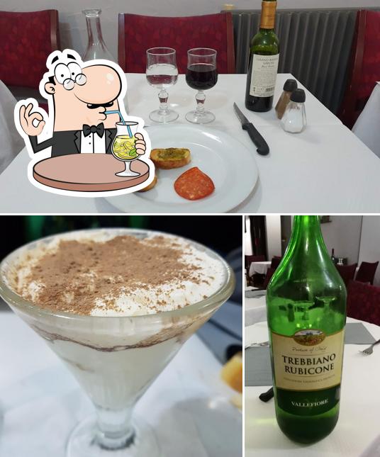 Prenez une boisson du menu