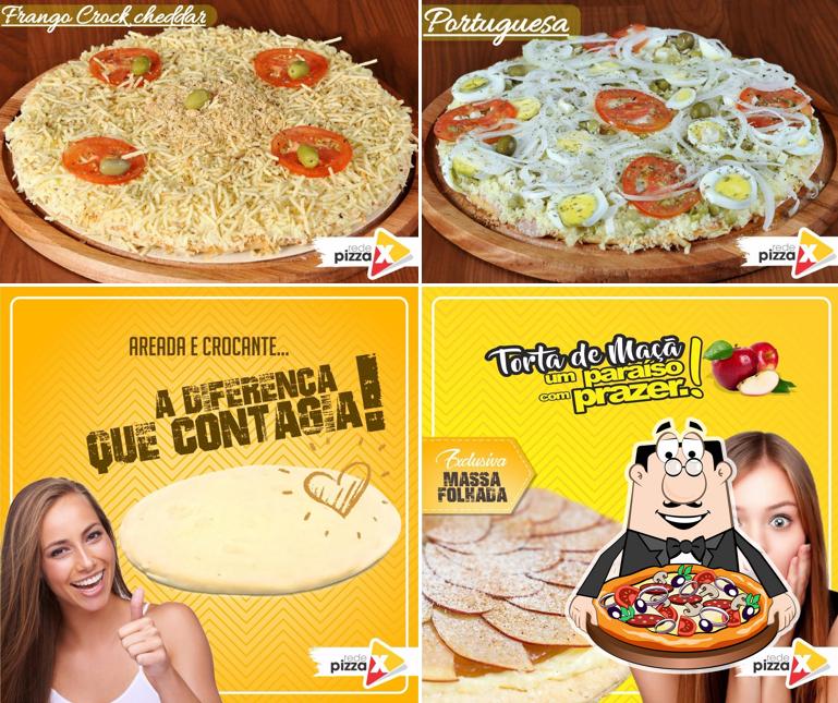 Escolha diversos tipos de pizza