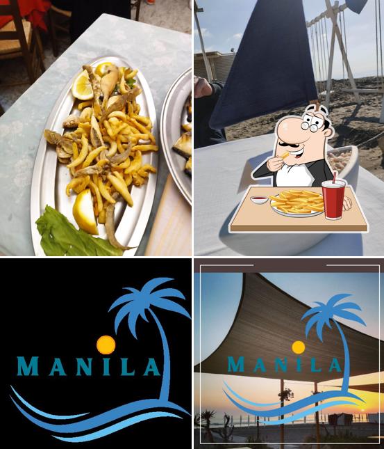 Patatine fritte al Manila Beach Fregene