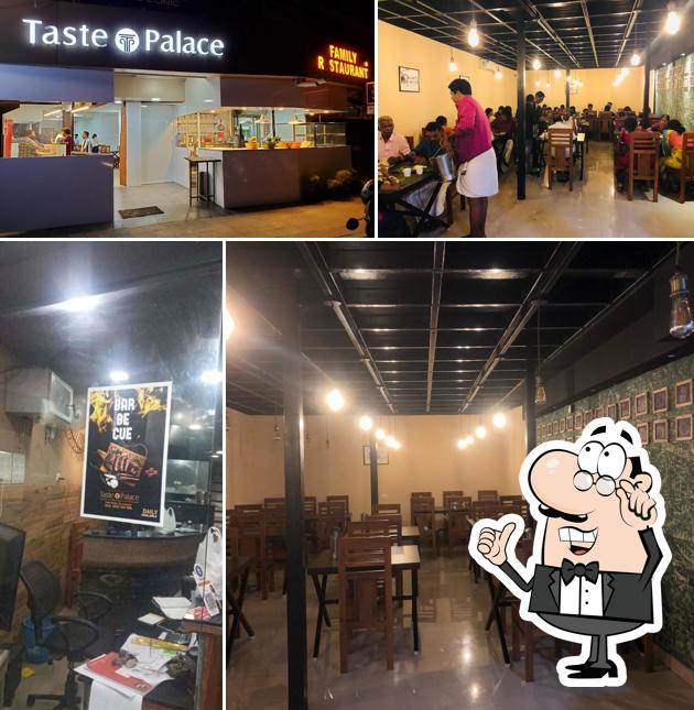 The interior of Taste Palace Restaurant