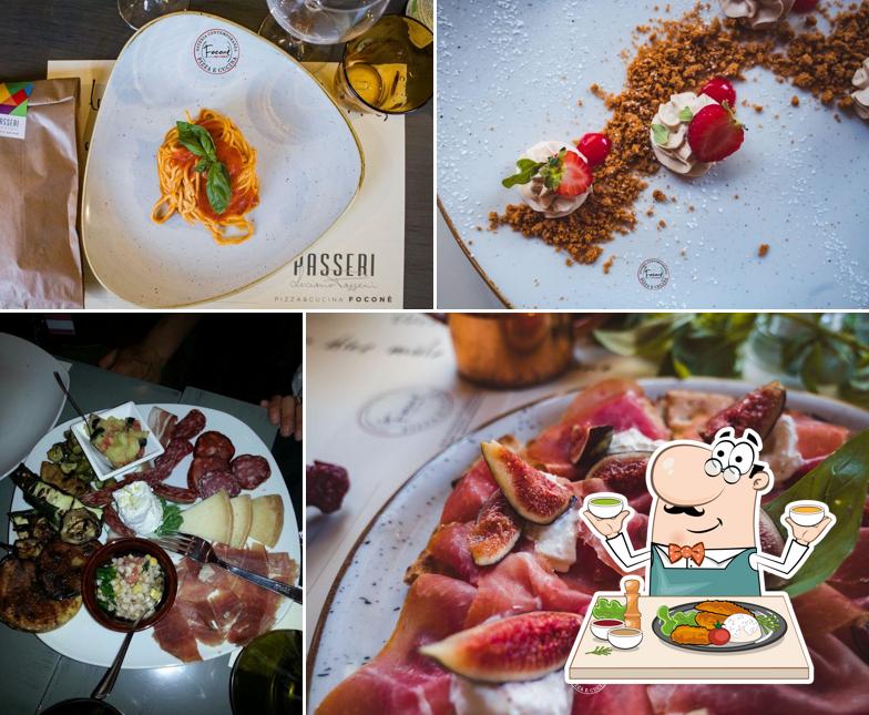 Platti al Osteria Contemporanea Foconè