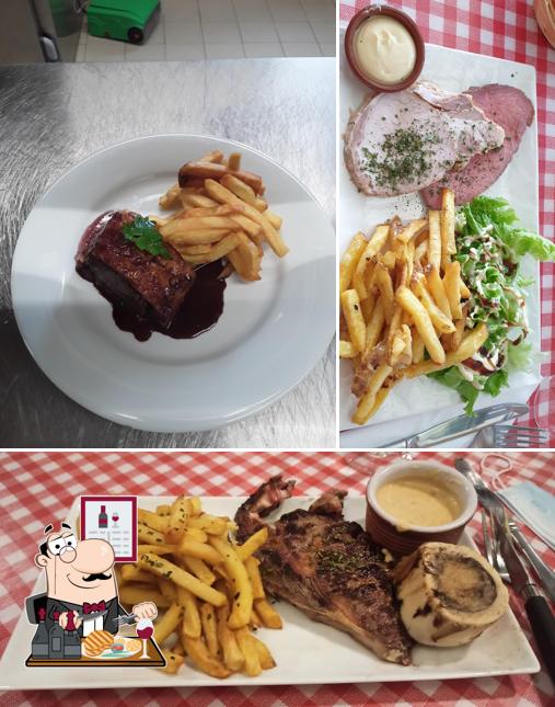 Get meat meals at Restaurant Chez Grand'Mère