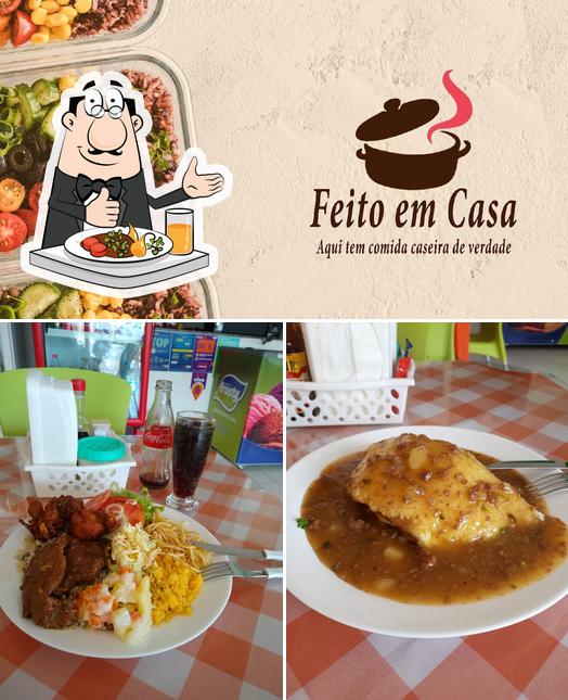 Еда в "Restaurante Feito em Casa Cozinha Caseira"