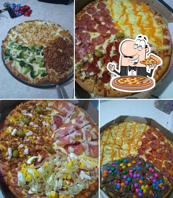 Peça pizza no Padaria e Pizzaria Santiago