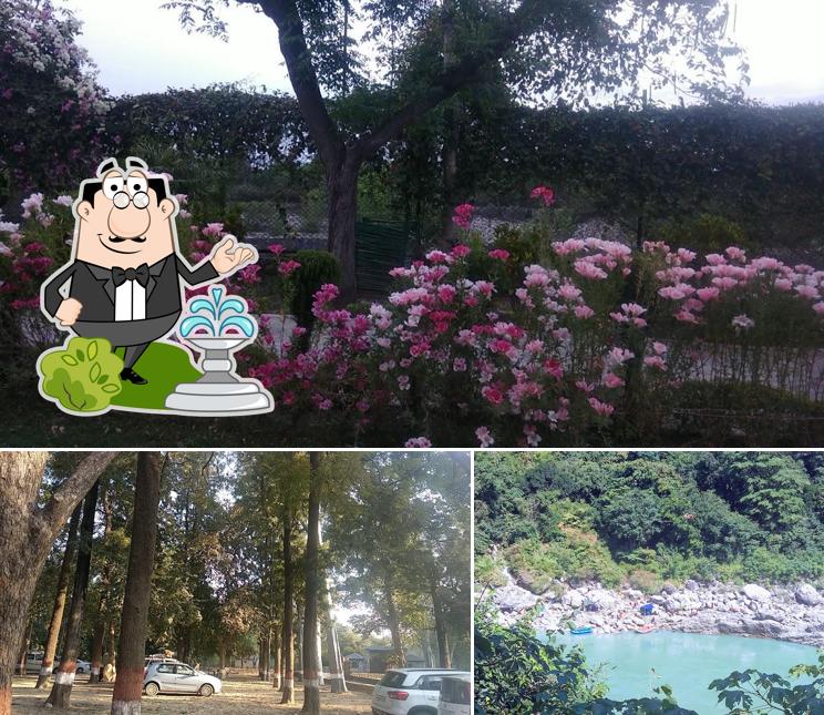 You can get some fresh air at the outside area of Chilla Tourist Restaurant