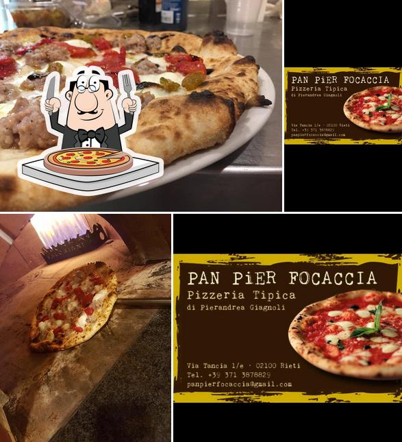 Scegli una pizza a PAN PiER FOCACCIA