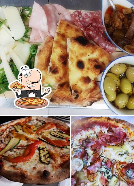 Scegli una pizza a Pizzeria Bar Gelateria Tabacchi