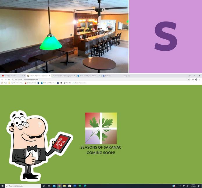 Seasons of Saranac in Saranac - Restaurant menu and reviews