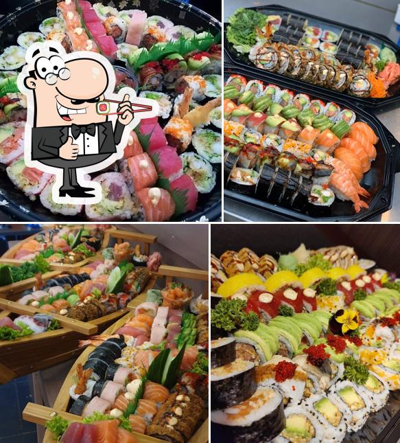 Ordina le diverse opzioni di sushi