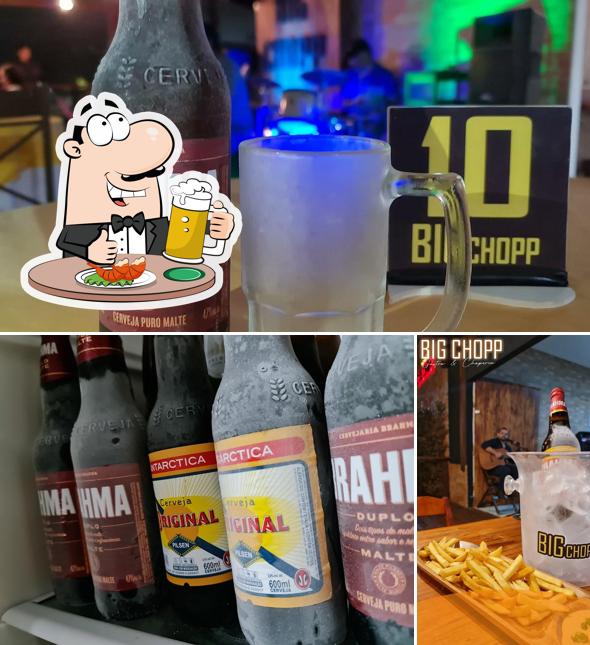 Você pode tomar um copo de cerveja leve ou escura