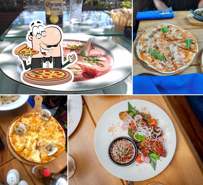 Choisissez des pizzas à La Casa Emma - Lounge Restaurant
