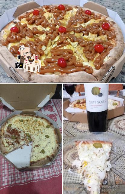 Comida em Pizzaria Tarumã