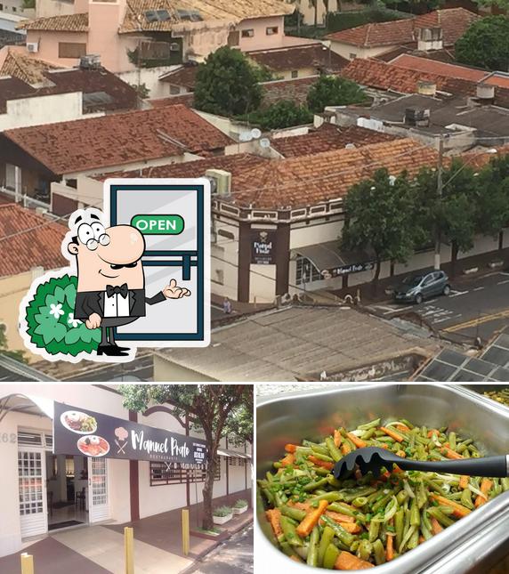 Confira a foto apresentando exterior e comida no Restaurante - Manuel Prato