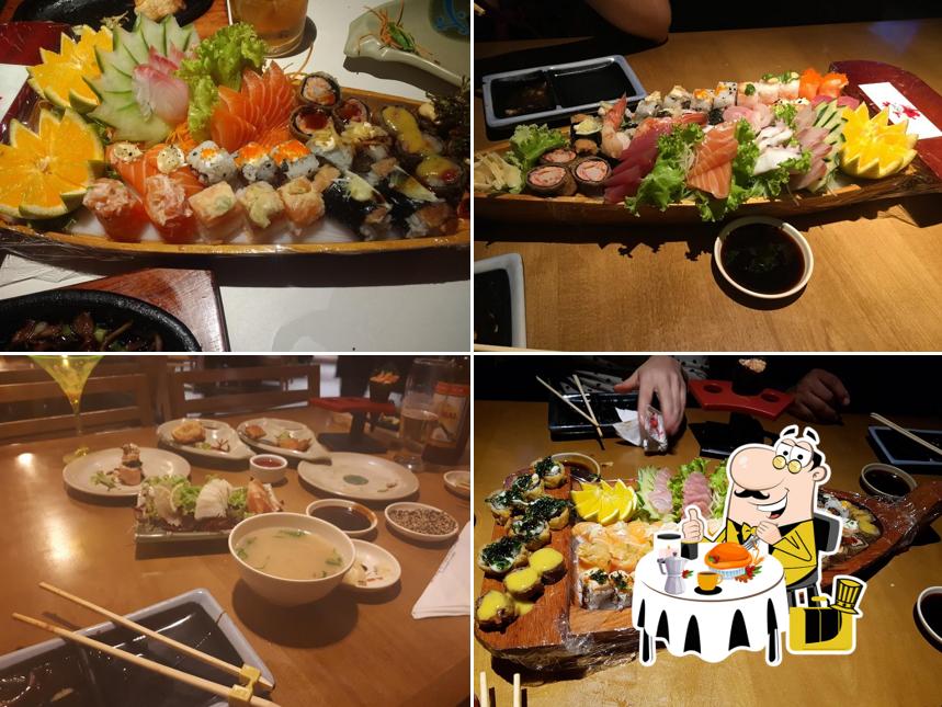 Comida em Hioki Sushi