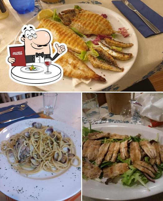 Cibo al Osteria di mare da Wally