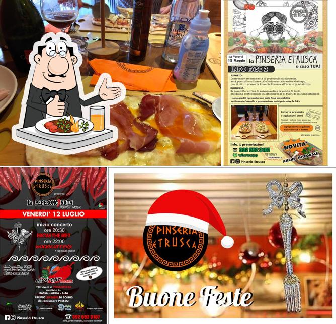 Cibo al Pinseria Etrusca