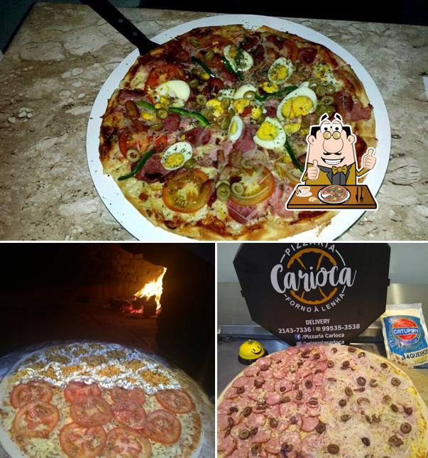 Peça pizza no Pizzaria Carioca