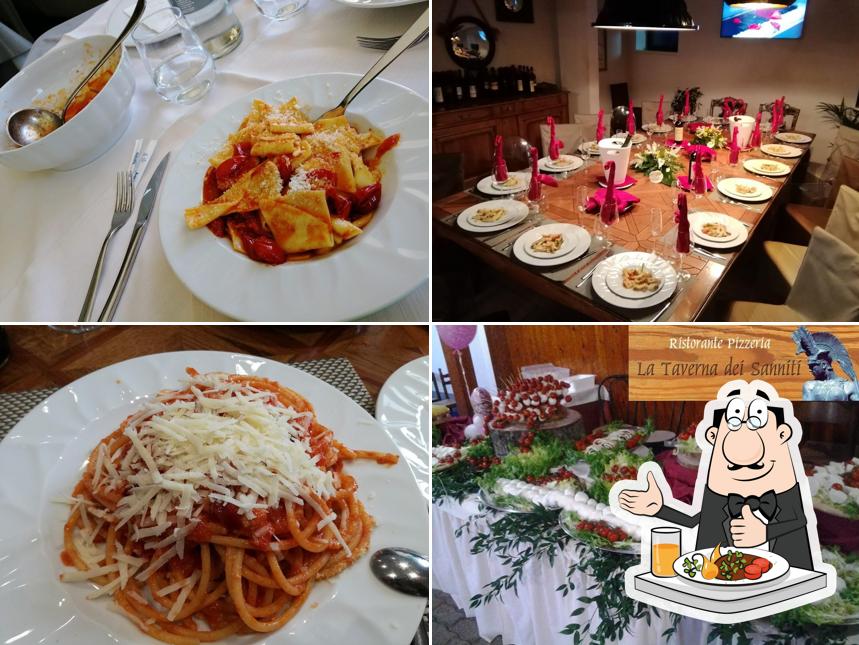 Platti al La Taverna Dei Sanniti