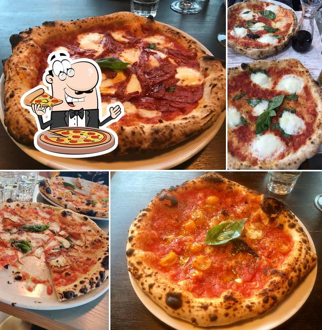 Order pizza at Pizzeria Luca