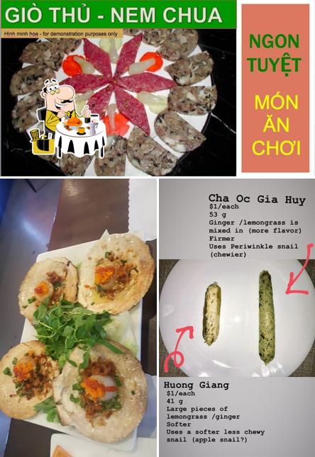 Cha oc Gia Huy Restaurant 10536 W McFadden Ave in Garden Grove