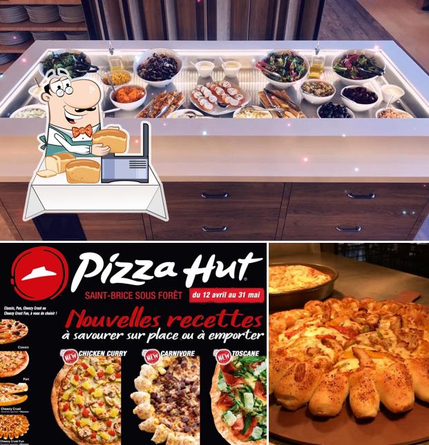 Pain à l'ail à Pizza Hut