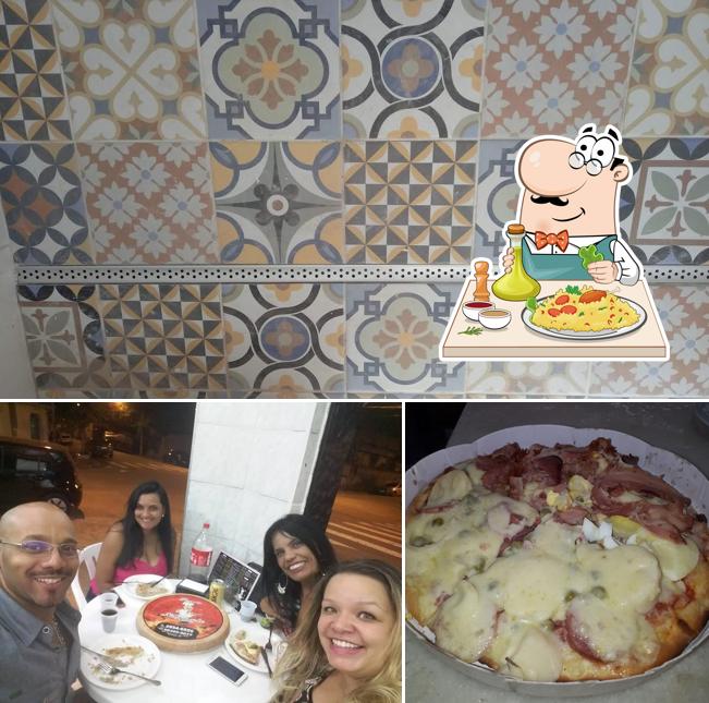 Comida em Pizzaria No Kapricho